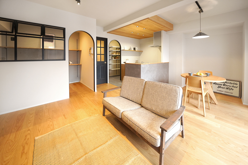 中古マンションリノベーション例　兵庫県神戸市