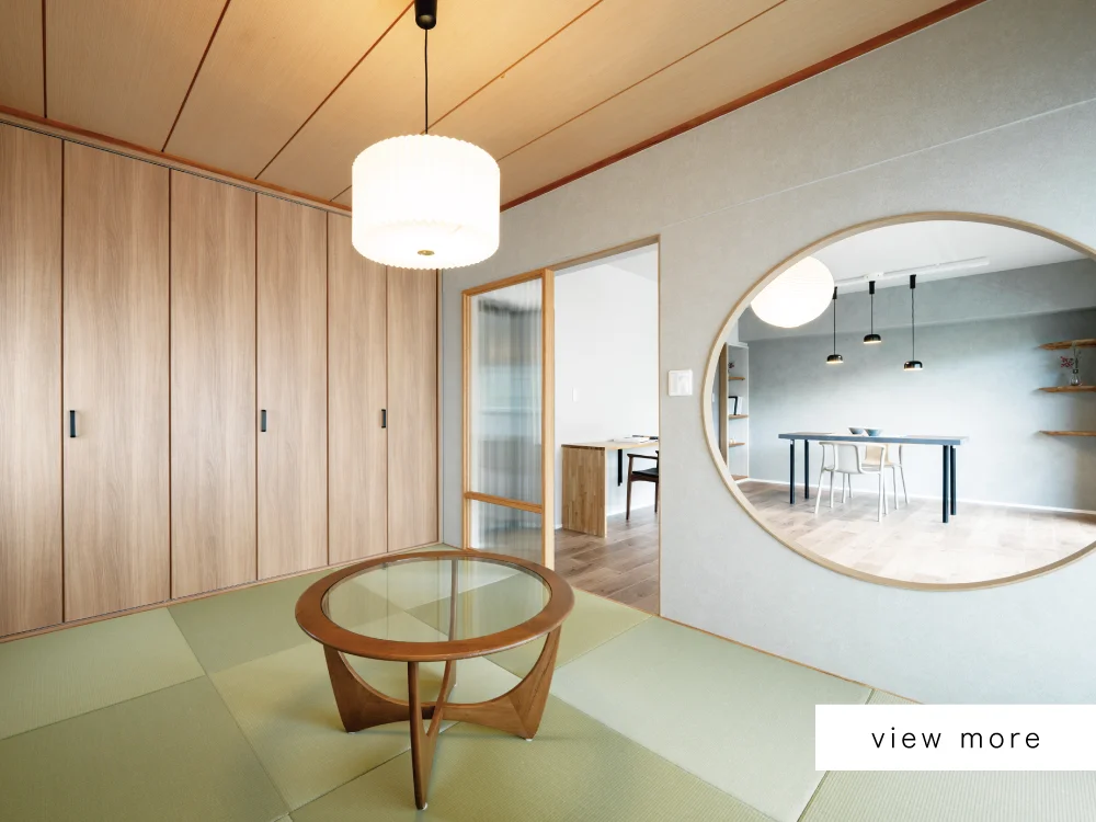 中古マンションリノベーション例　大阪府箕面市