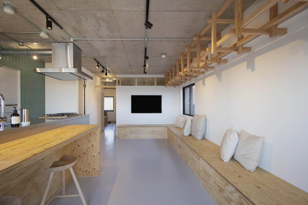 高槻市の中古マンションリノベーション　LDK