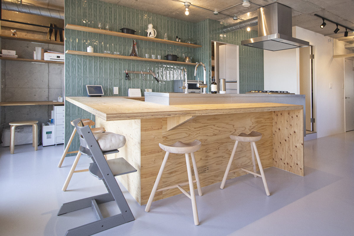 高槻市リノベーション事例　ダイニング