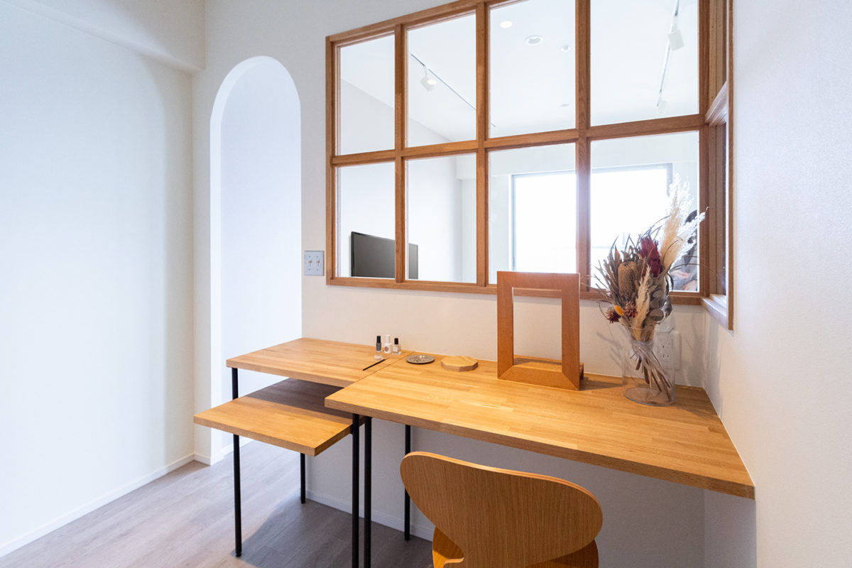 新築マンションリノベーション　ワークルーム