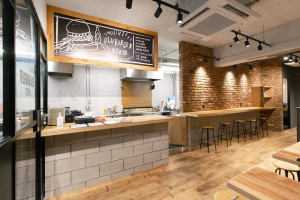 バーガーショップ／OLU BURGER KYOTO RYOKUCHI　豊中市