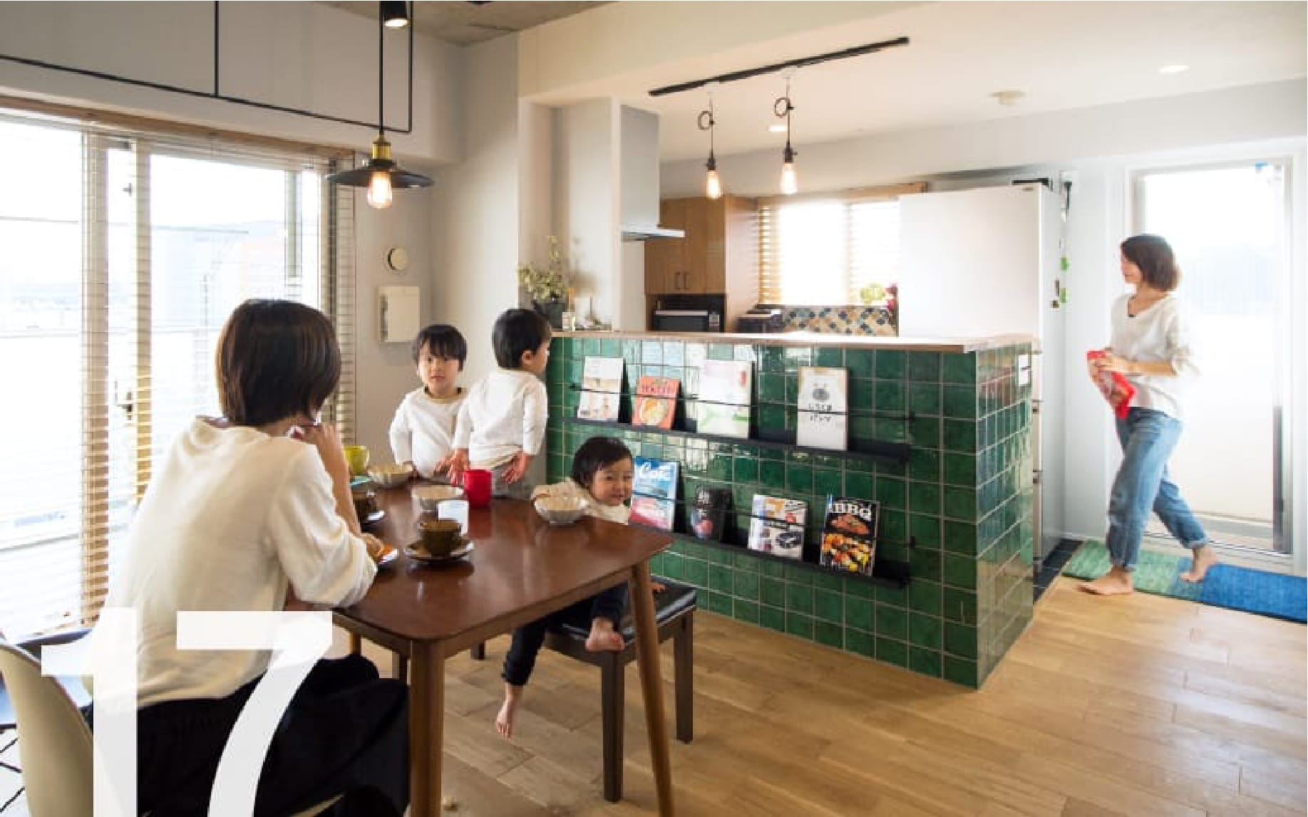 人々が集う居心地いい空間。/兵庫県伊丹市 K様邸