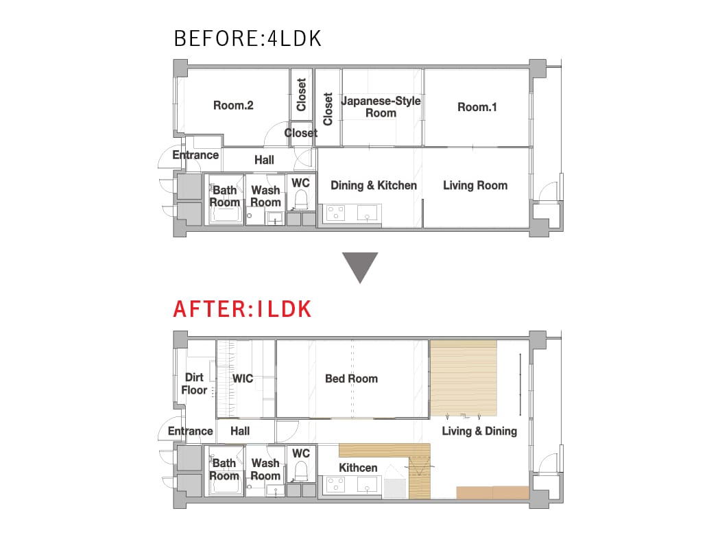 大阪府豊中市 I様邸の間取り