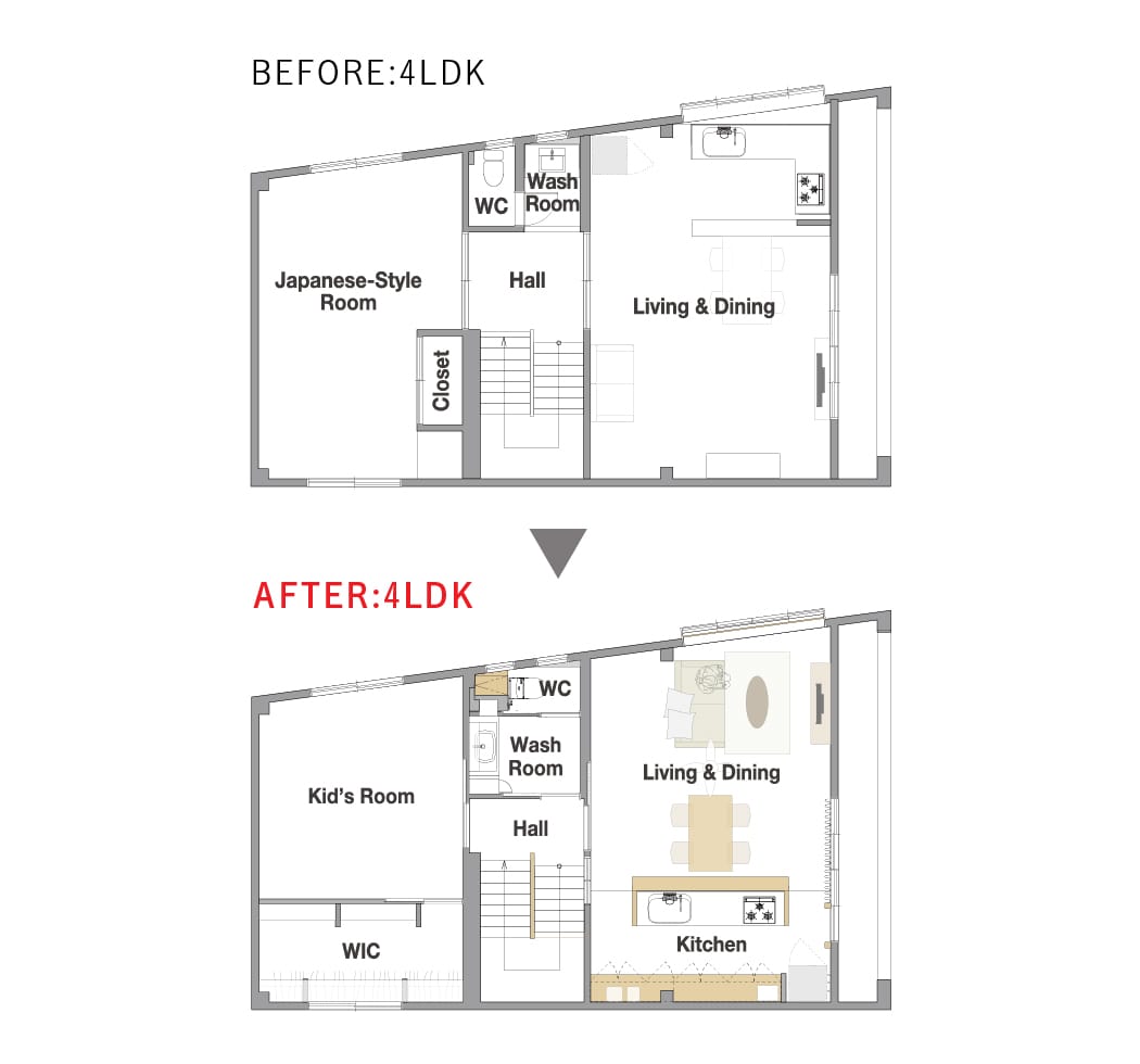 大阪府堺市 K様邸の間取り