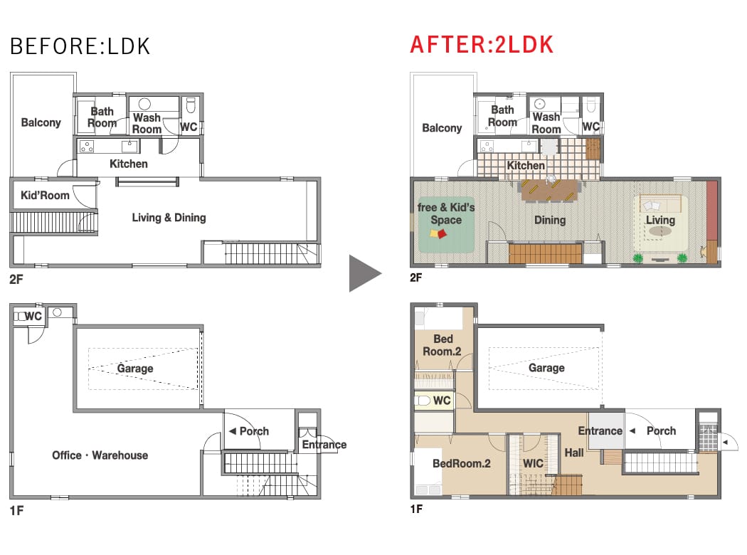 大阪府豊中市 N様邸の間取り