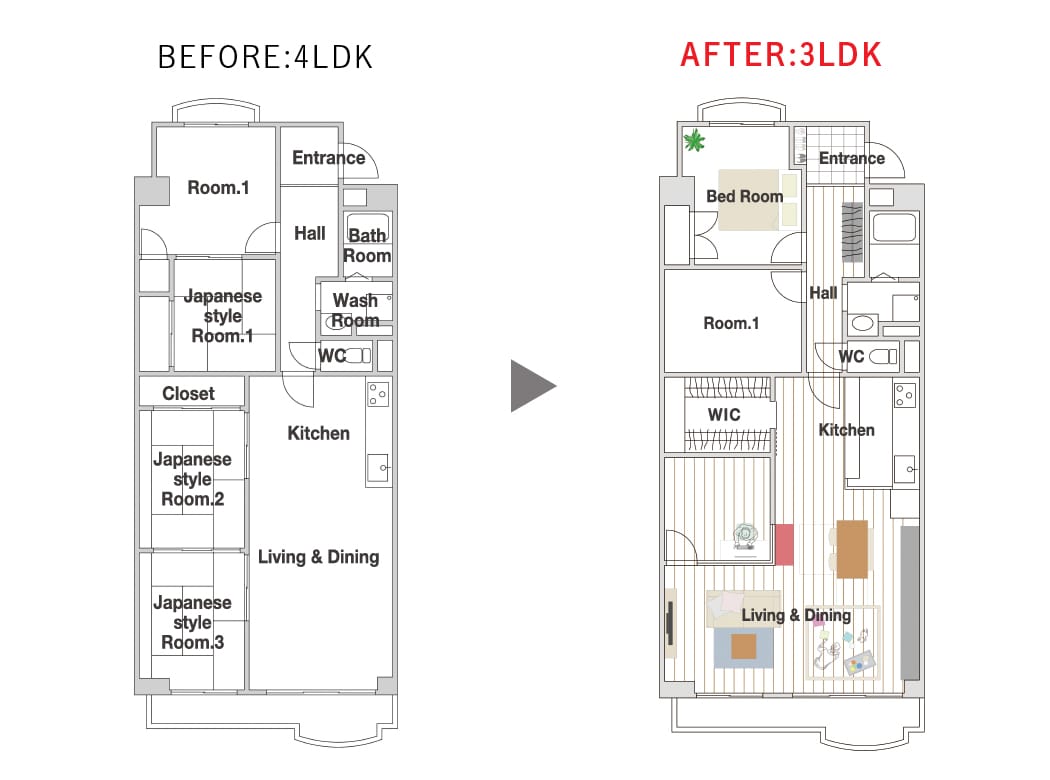 大阪府吹田市 Y様邸の間取り