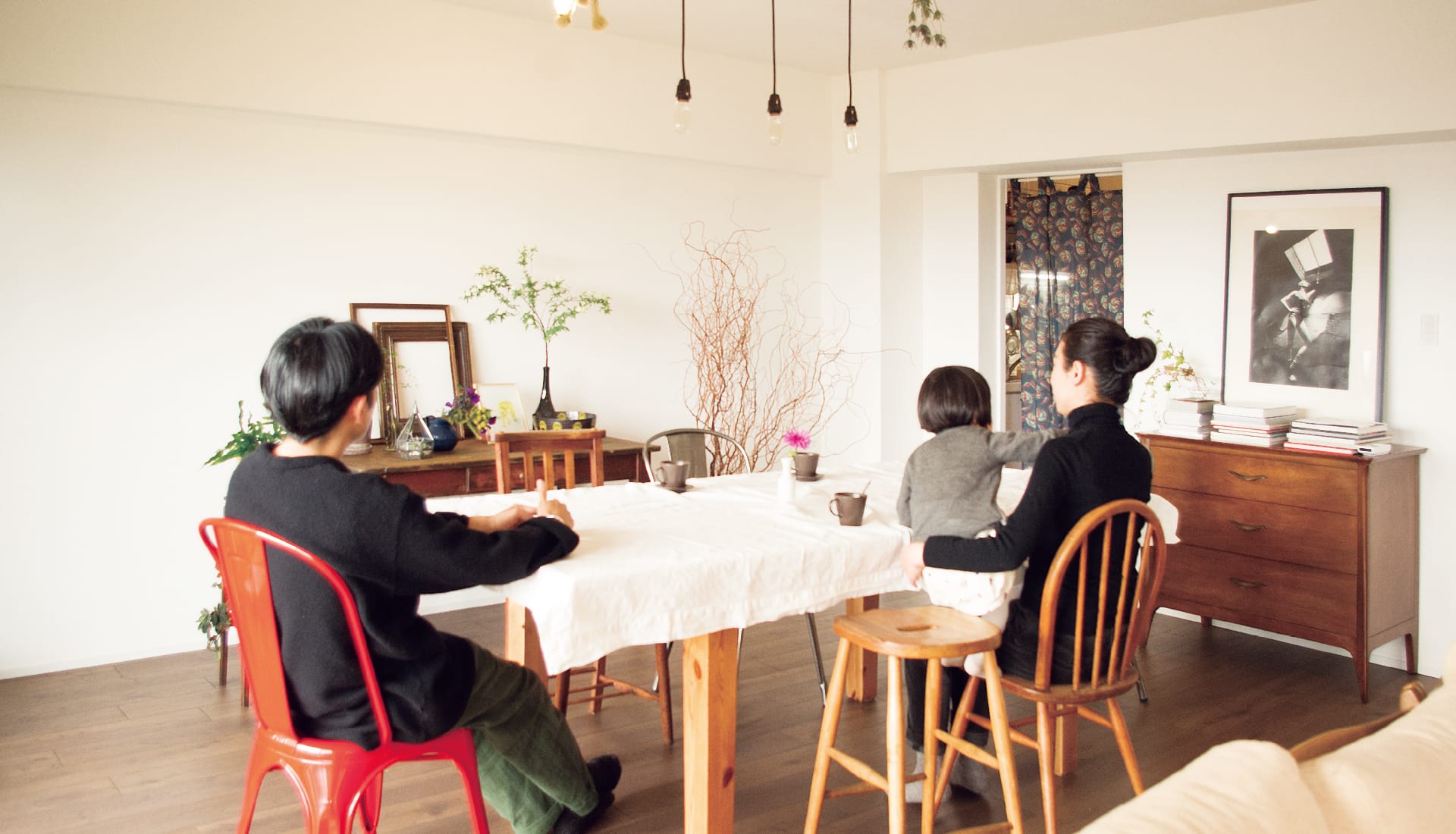 シンプル&ホワイトにこだわる。