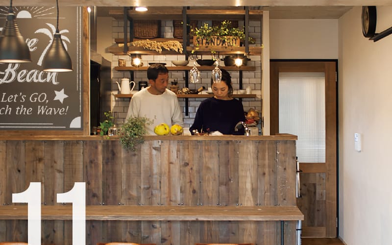 細部へのこだわりが光る空間。