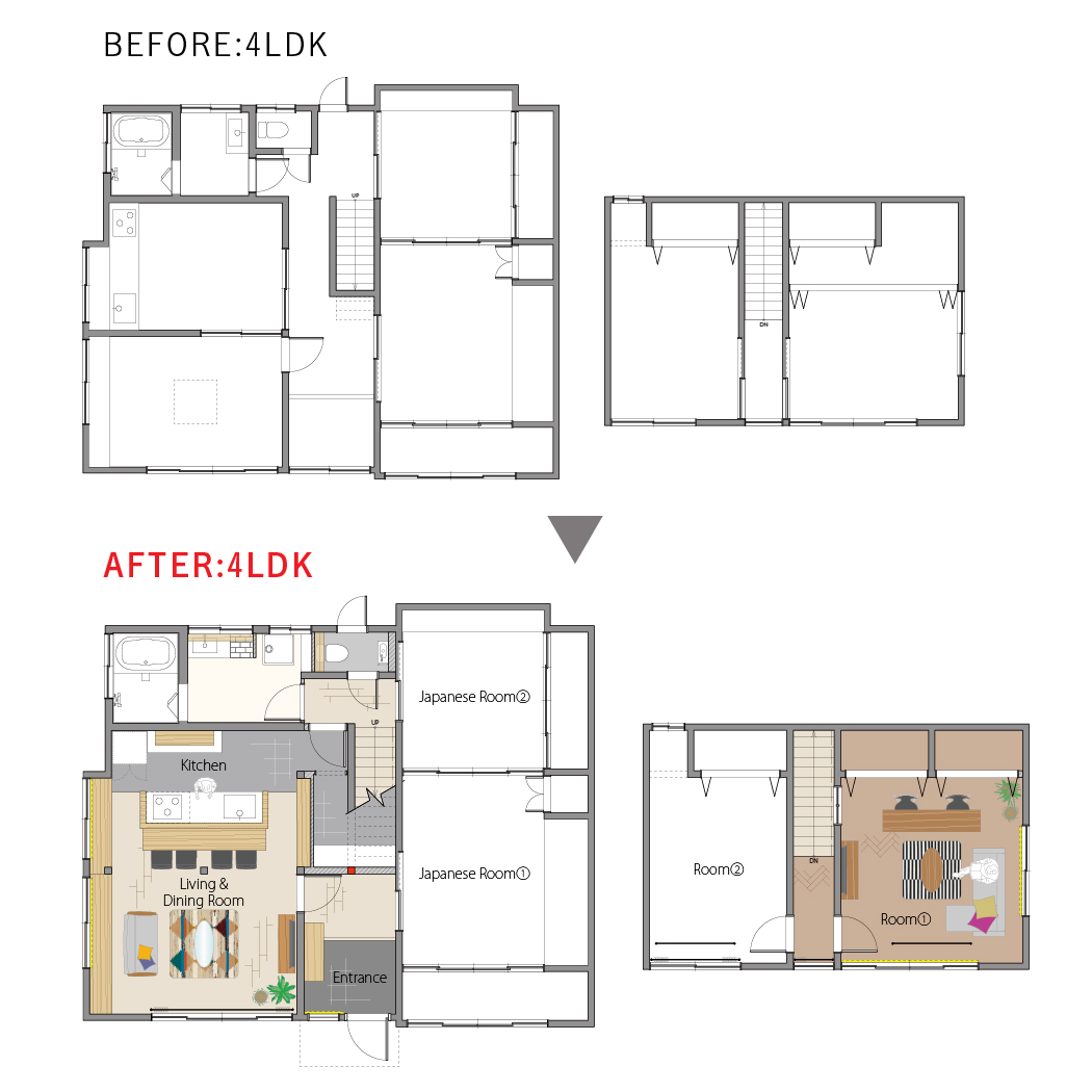 大阪府吹田市 S様邸の間取り