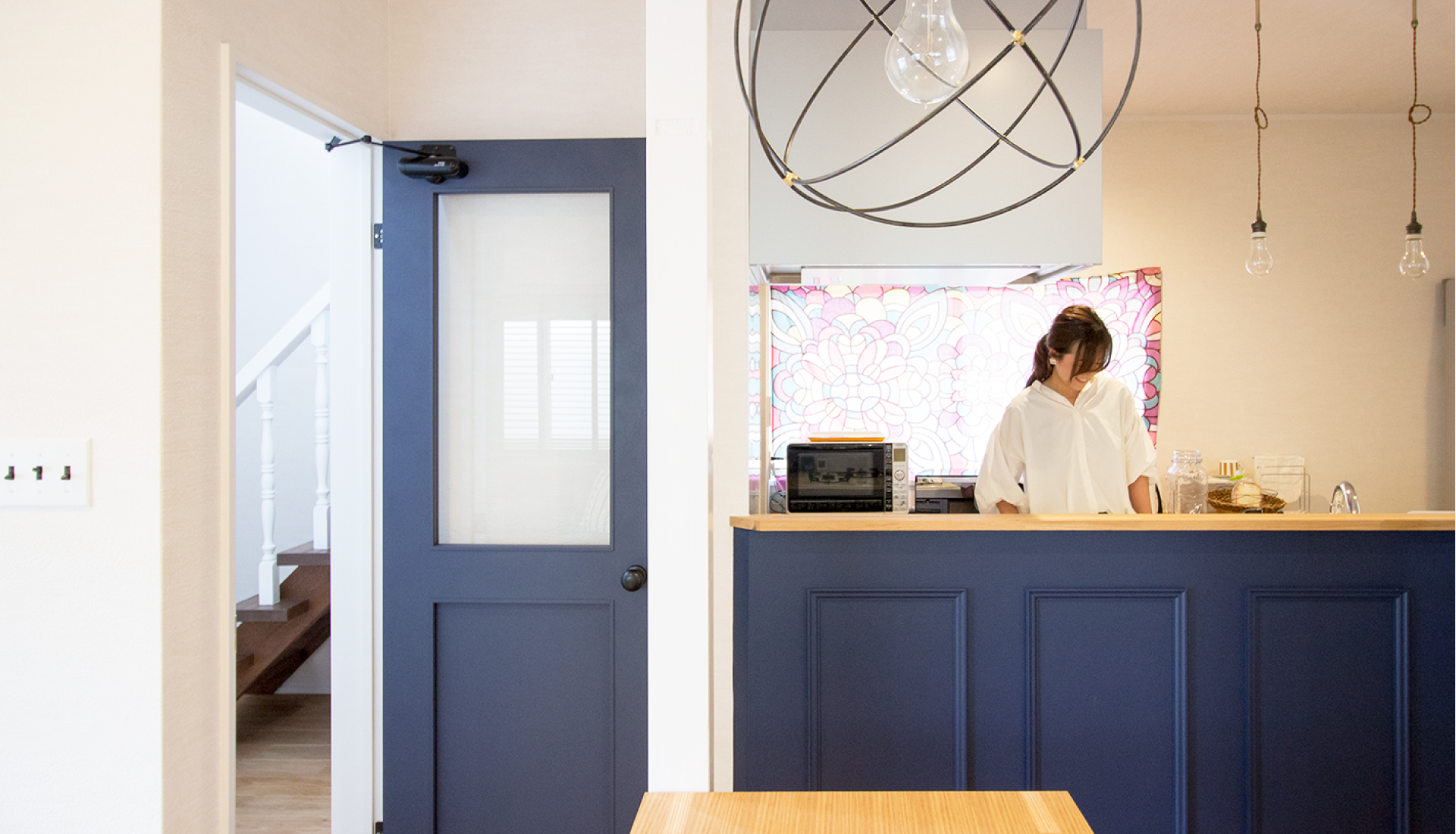 ミックス感が心地いい家。