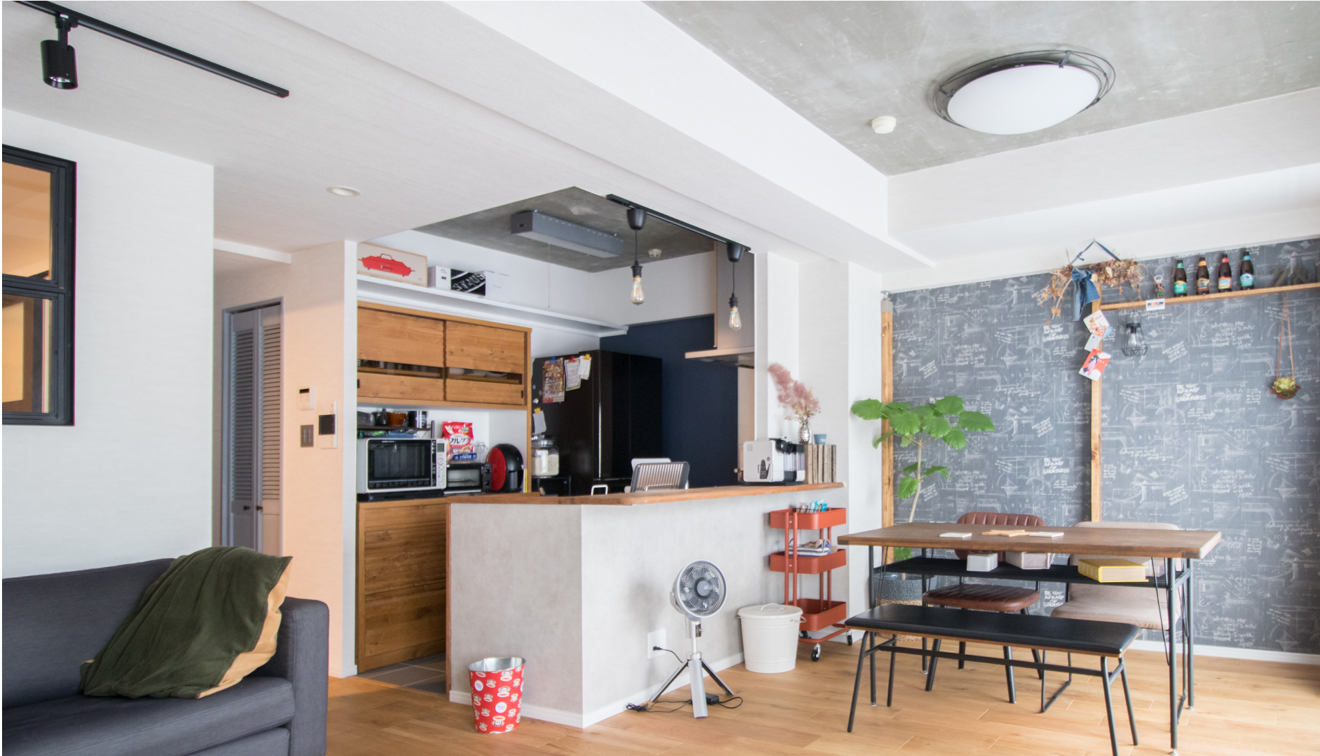 既存を生かして更に居心地いい空間へ。