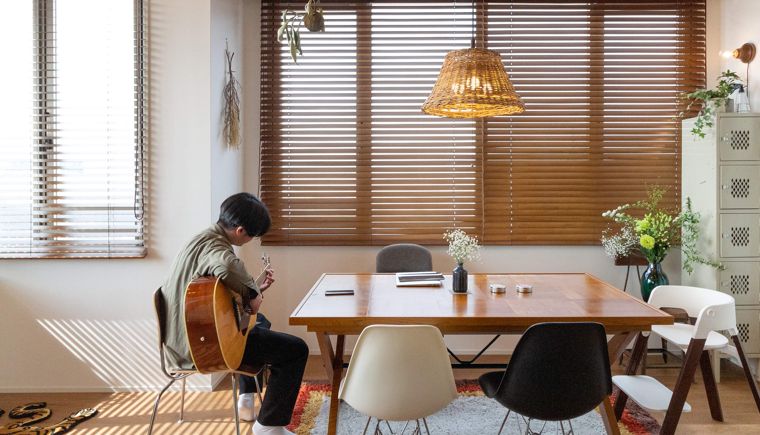 インテリアを主役にしたハイセンスな空間