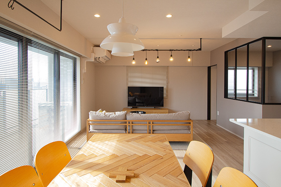 新築マンション　リノベーション　LDK