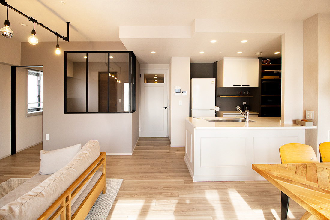 新築マンション　リノベーション　LDK