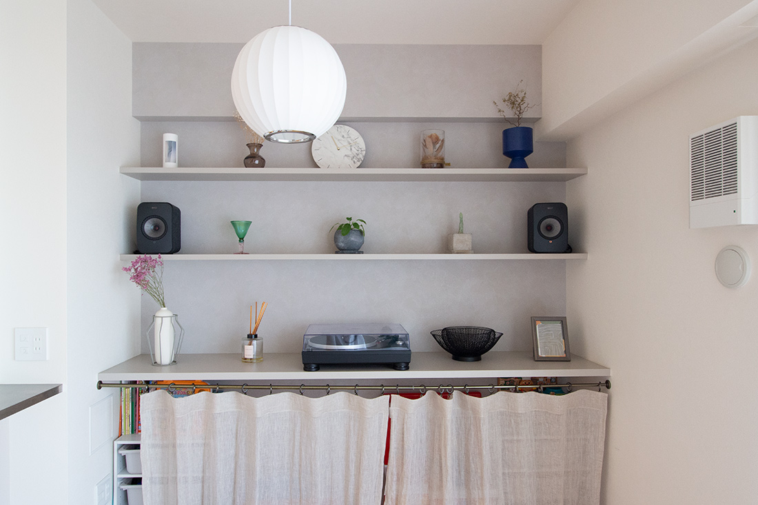 新築マンション　棚