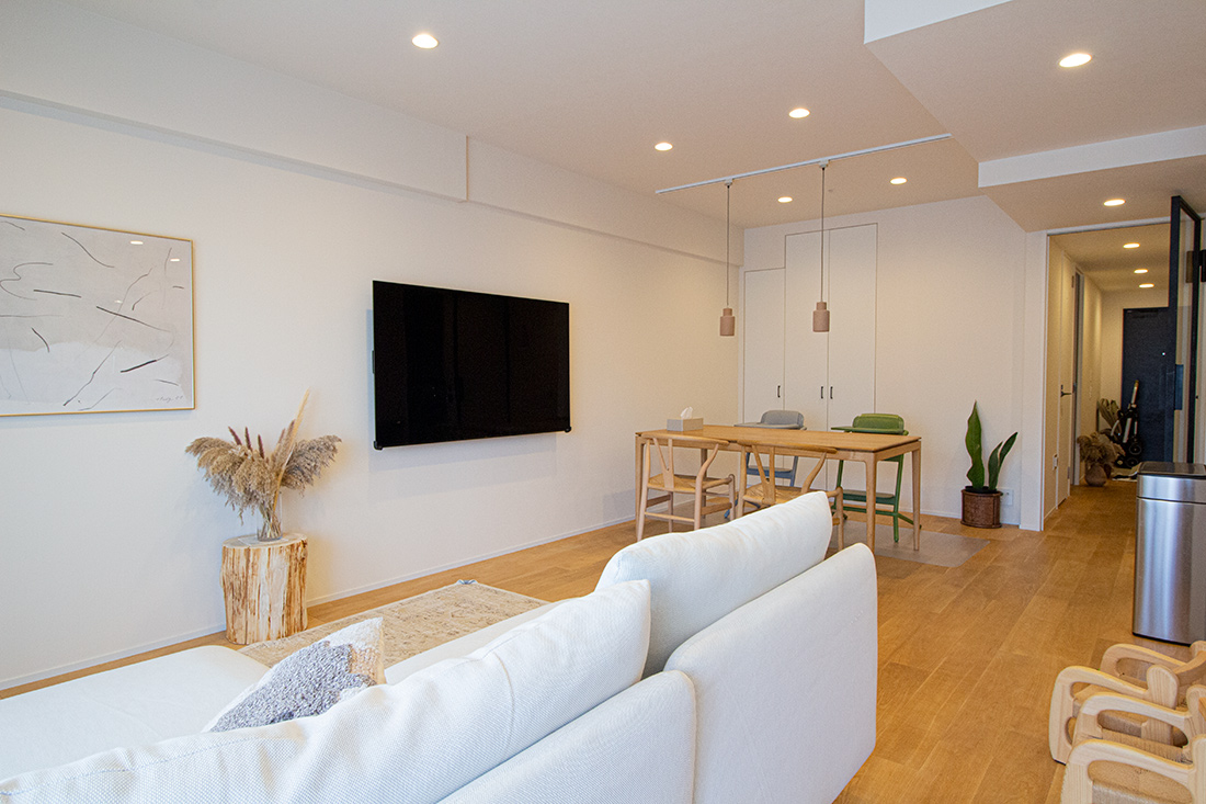 新築マンション　リビング