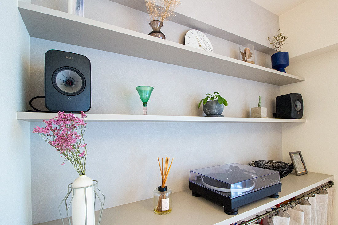 新築マンション　棚