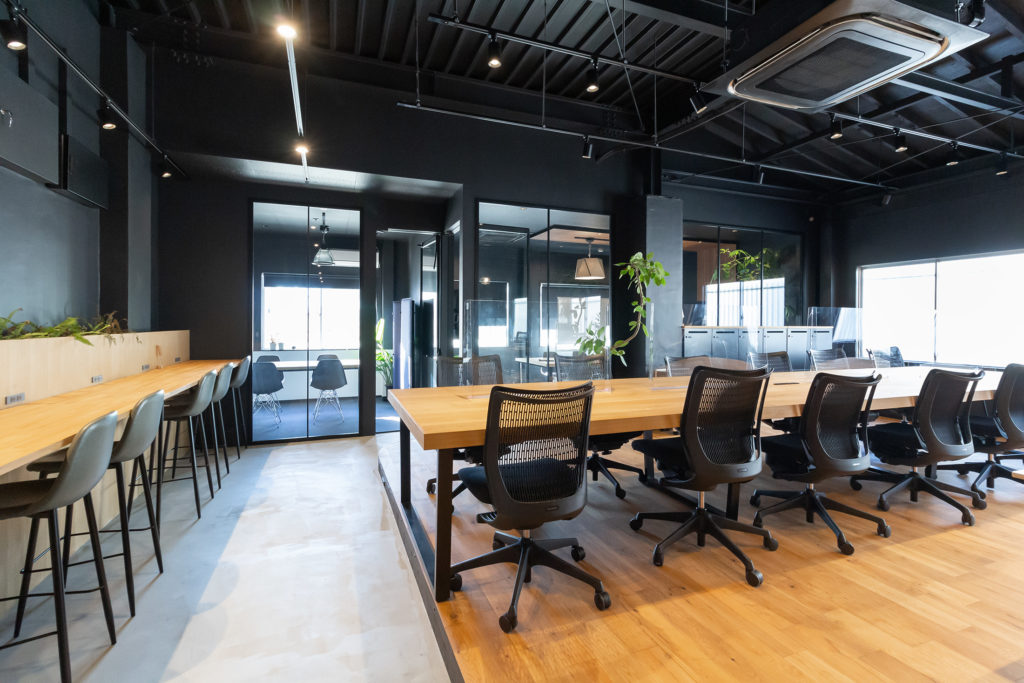 店舗デザイン・リノベーション「そばに　シェアオフィス」大阪府大阪市