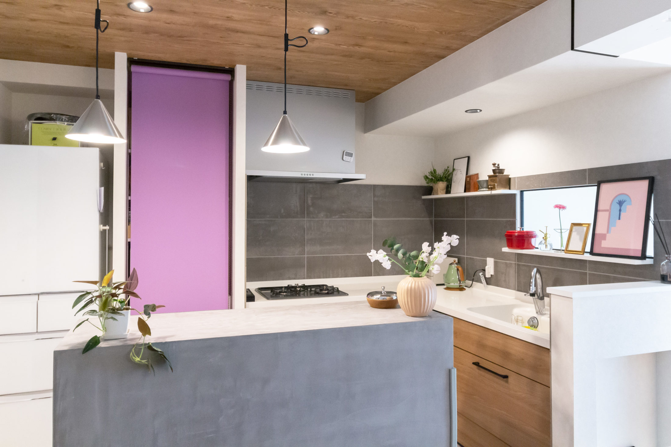 中古マンション　フルリノベーション　キッチン