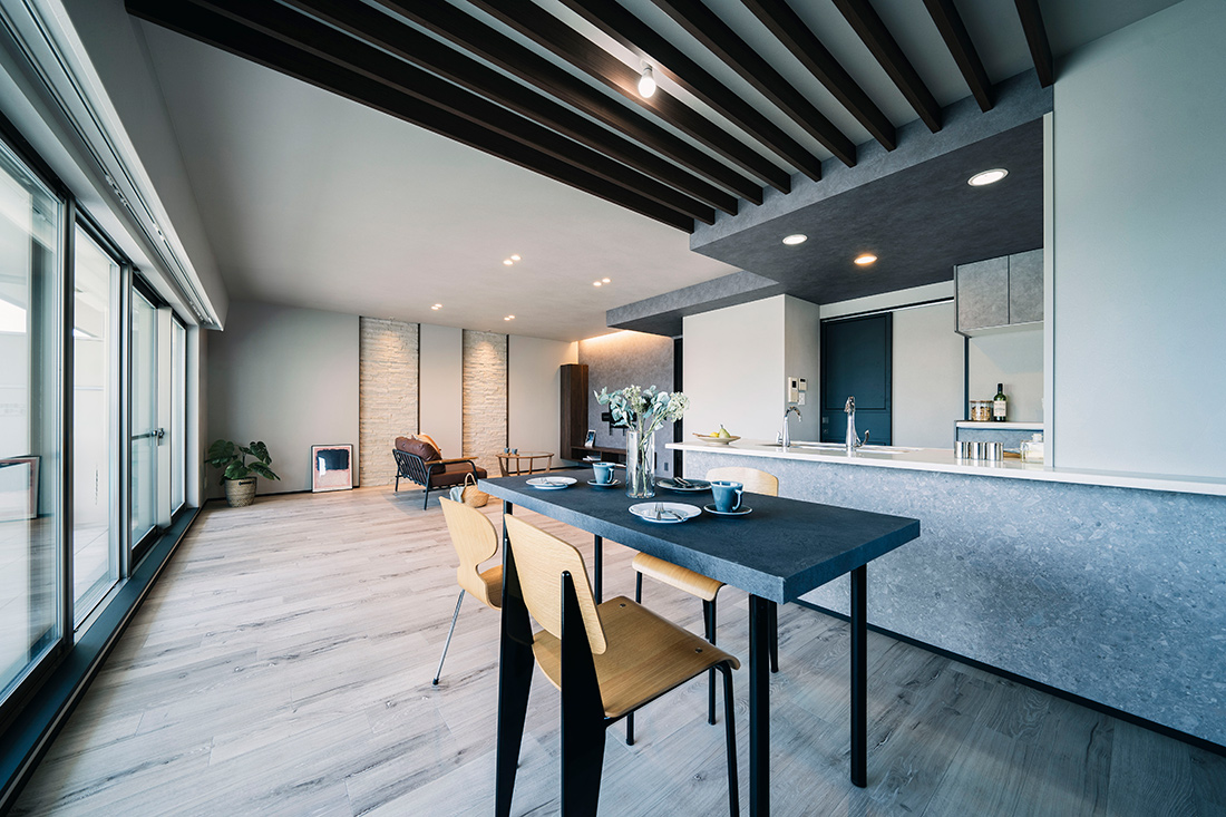 中古マンションリノベーション　LDK　大阪府大阪市