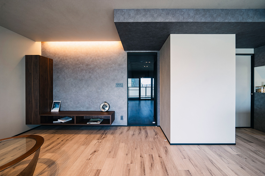 リビング　TVボード