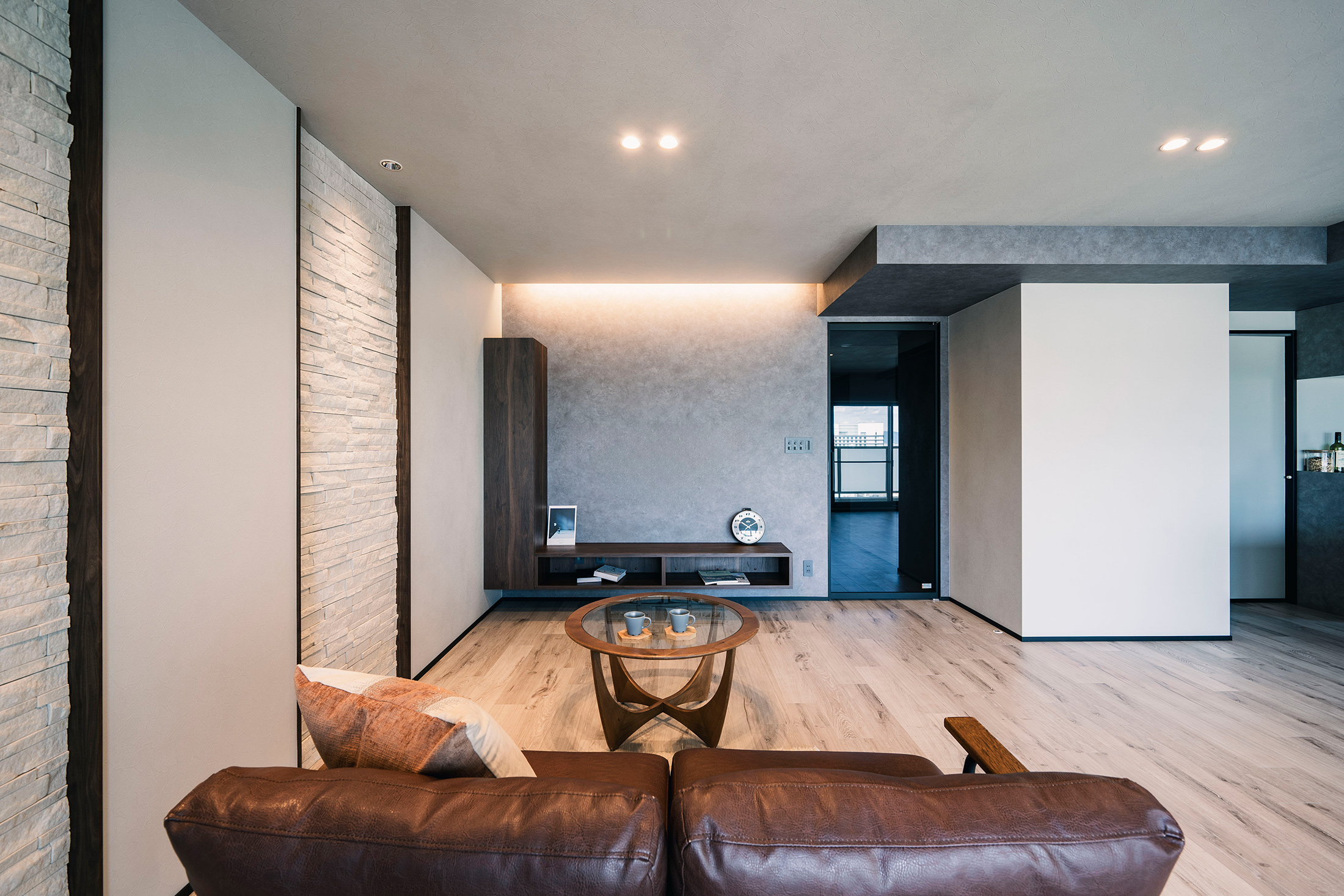 中古マンションリノベーション　リビング　大阪府大阪市