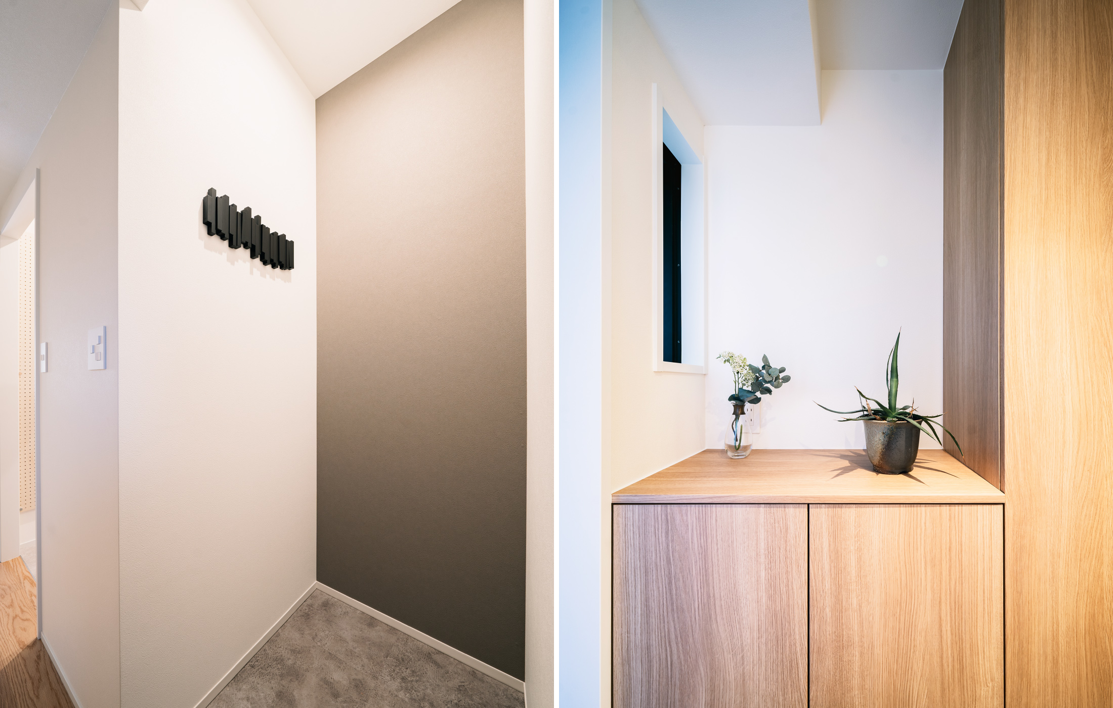 玄関　シューズボックス　下駄箱