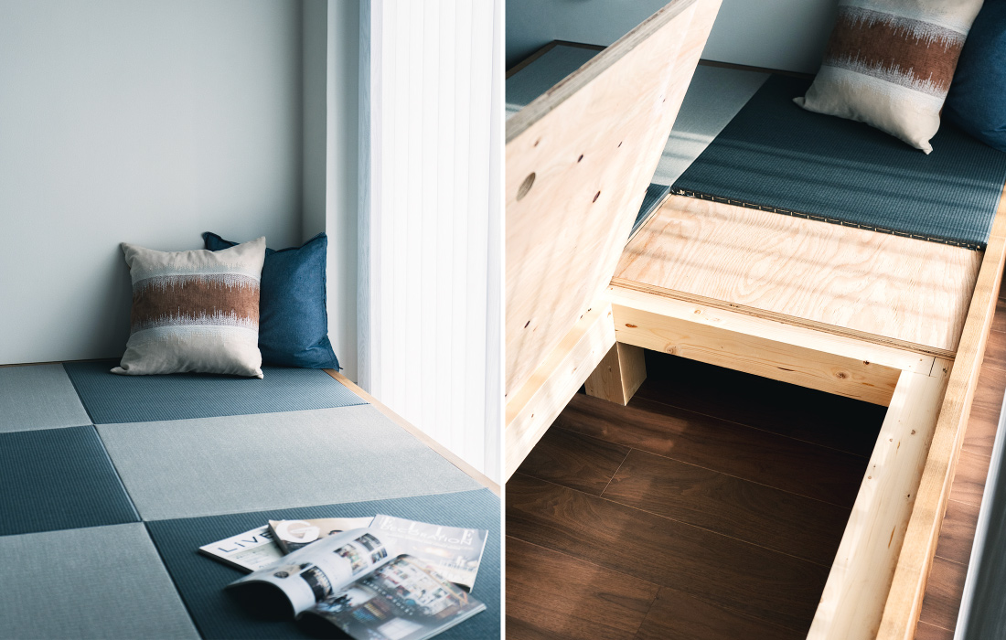 小上がり　琉球畳