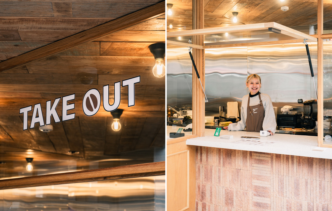 テイクアウト窓口