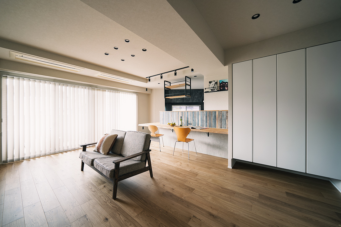 中古マンション　フルリノベーション　LDK