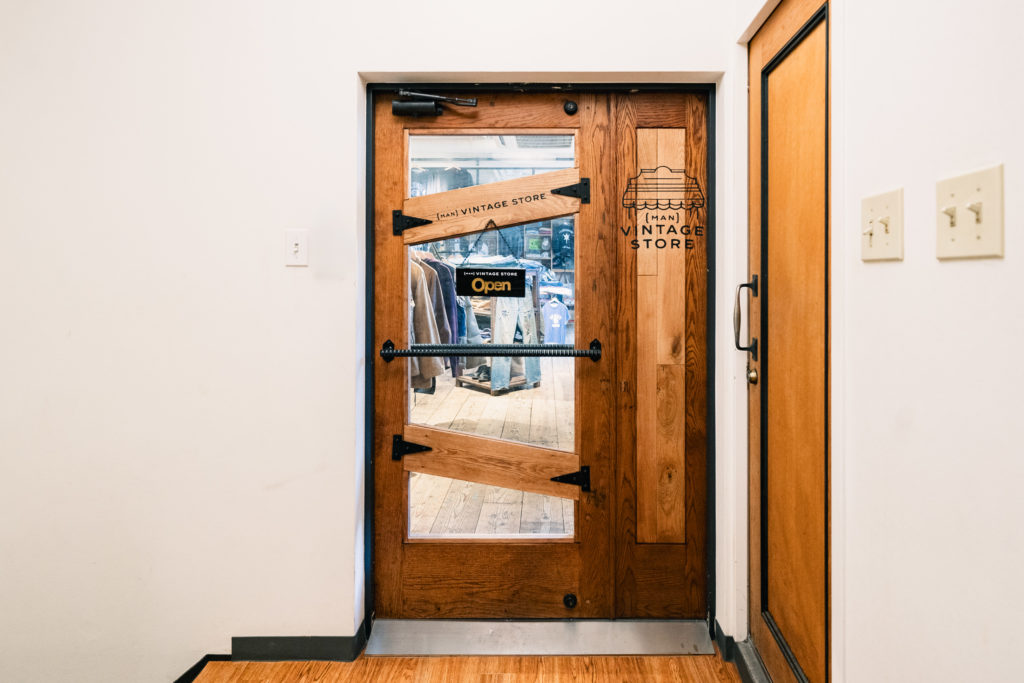 店舗デザイン・リノベーション　(MAN) VINTAGE STORE　大阪市西区・南堀江