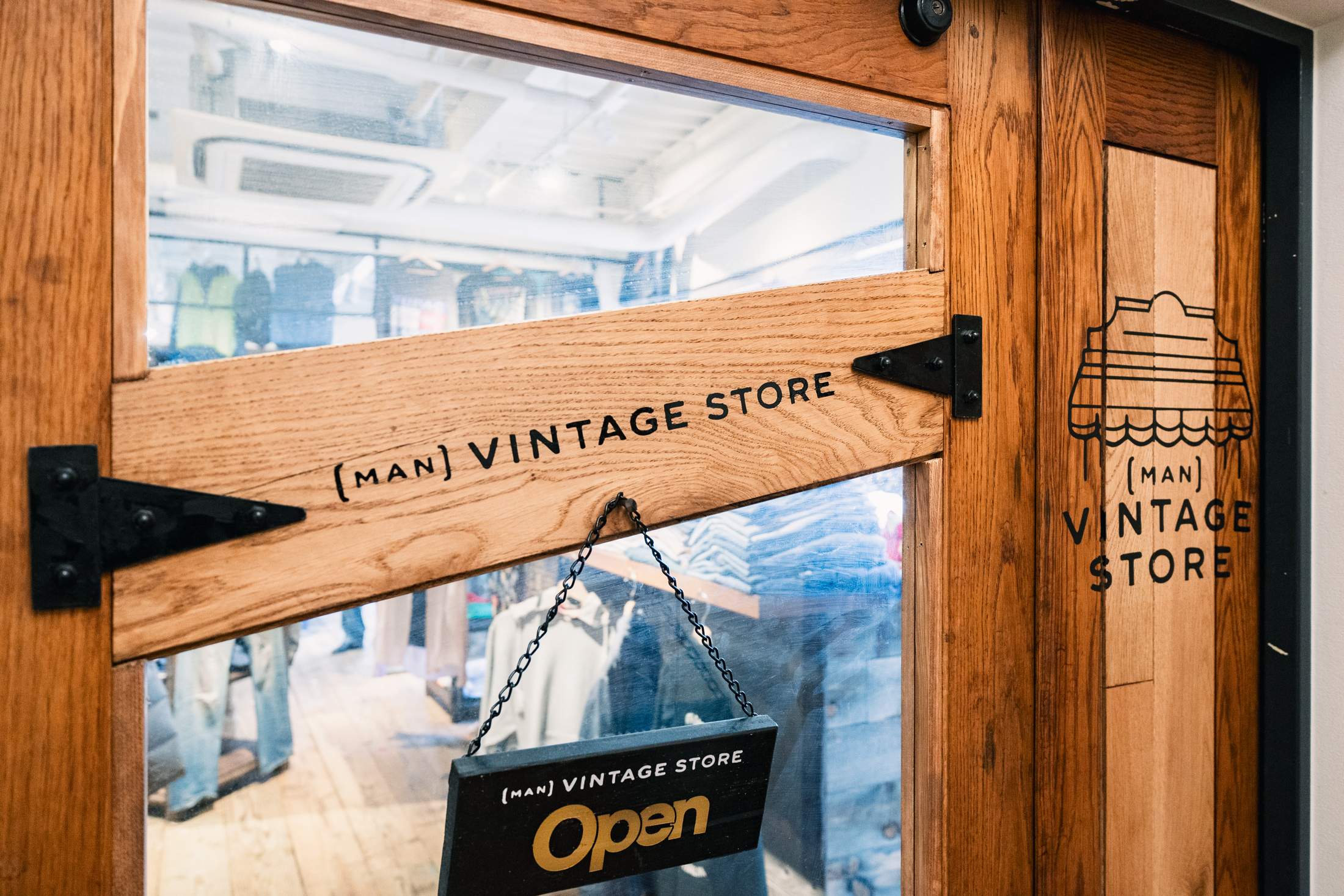 店舗デザイン・リノベーション　(MAN) VINTAGE STORE　大阪市西区・南堀江