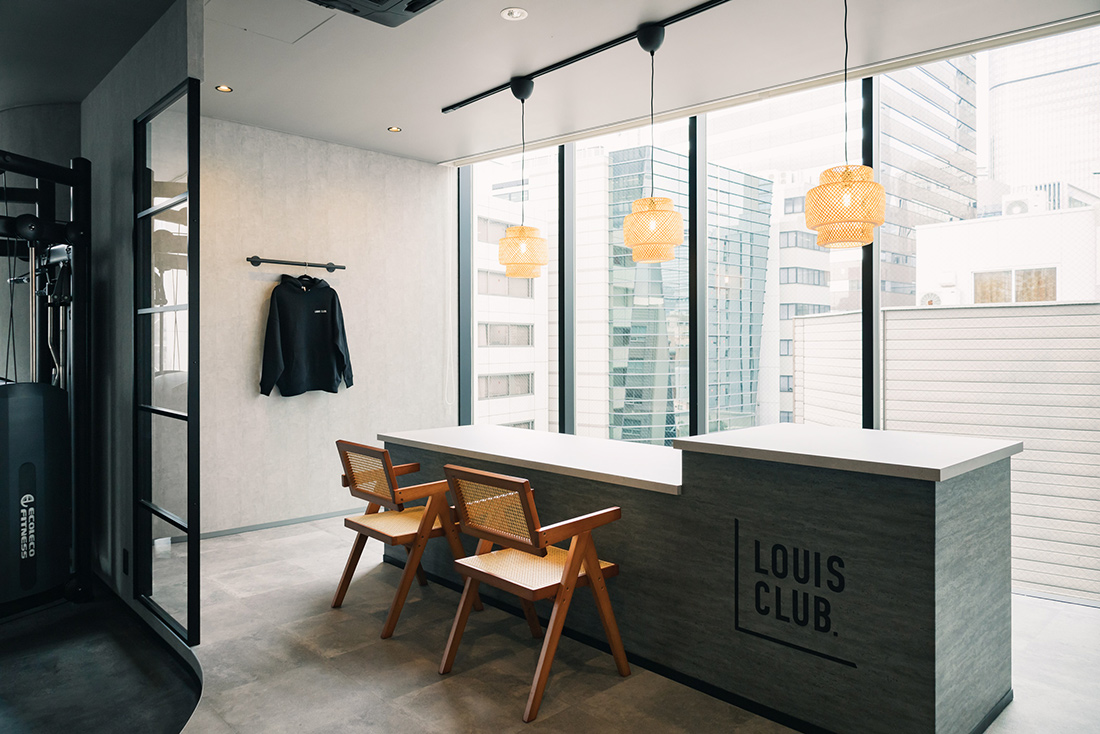 受付　カウンター