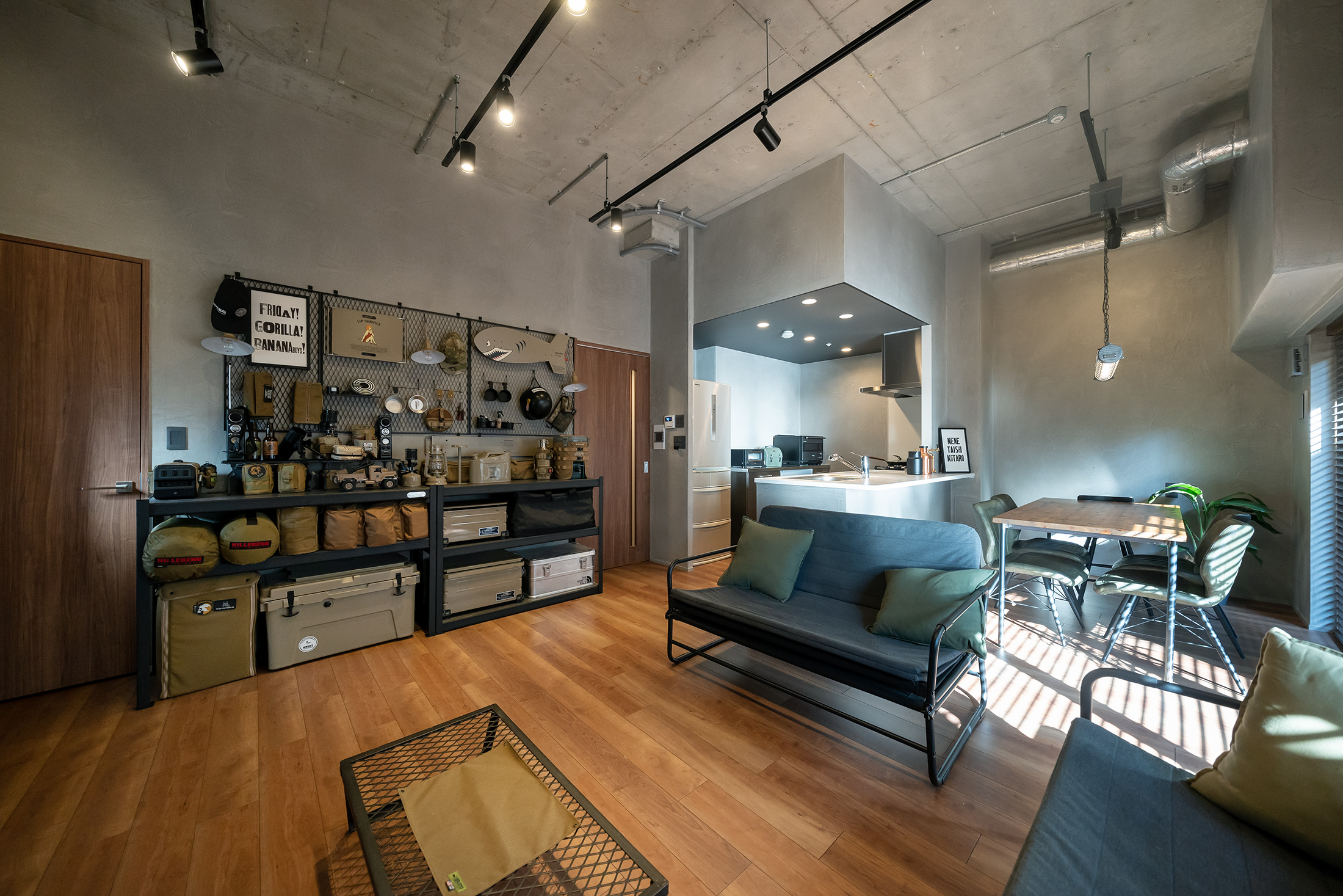 新築マンション　部分リノベーション　リビング